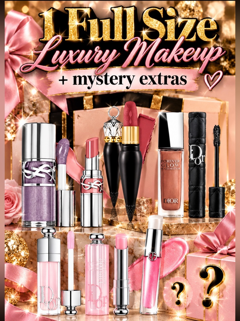 🚀💄1 Full Size Luxury Makeup + extras💄🚀
